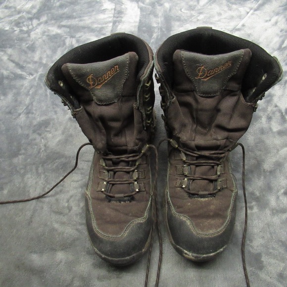 Danner Mens 8.5D Vital Boots Brown Waterproof Hunting Outdoors Rugged 8\